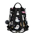 thumbnail image 2 of FORMRS Women's Travel Backpack Purse Anti-Theft Hidden Pockets Casual Shoulder Bag, White Halloween Ghost, 2 of 7