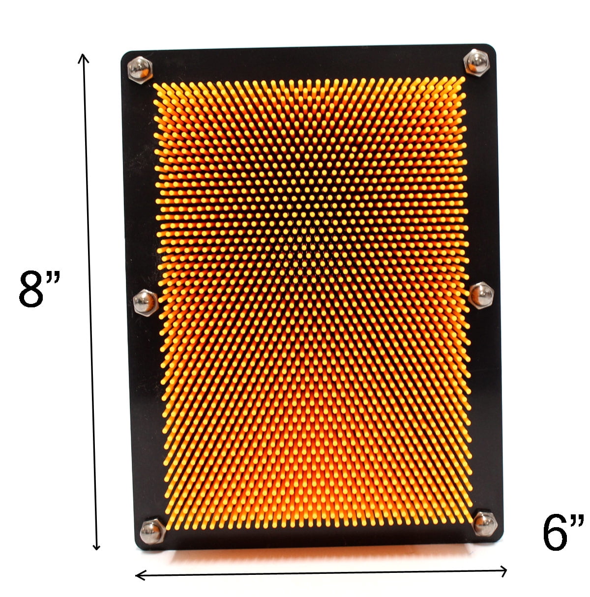 PlayWorld Board No More! 3D Pin Art Impression Board - Orange
