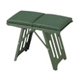 thumbnail image 6 of koolsoo Camp Stool Camping Stool Lightweight Footrest Carbon Steel Frame Small Foldable Chair Folding Stool for Garden Fishing, 6 of 8