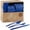 Blue, variant on PLASTICPRO Plastic Silverware Kitchen Utensil Set Disposable Plastic Forks, Spoons and Knives, 400 Pack