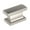 Brushed Satin Nickel, variant on Miseno Mcktrk2144 Palmetto 1-7/16" Rectangular Cabinet Knob - Nickel