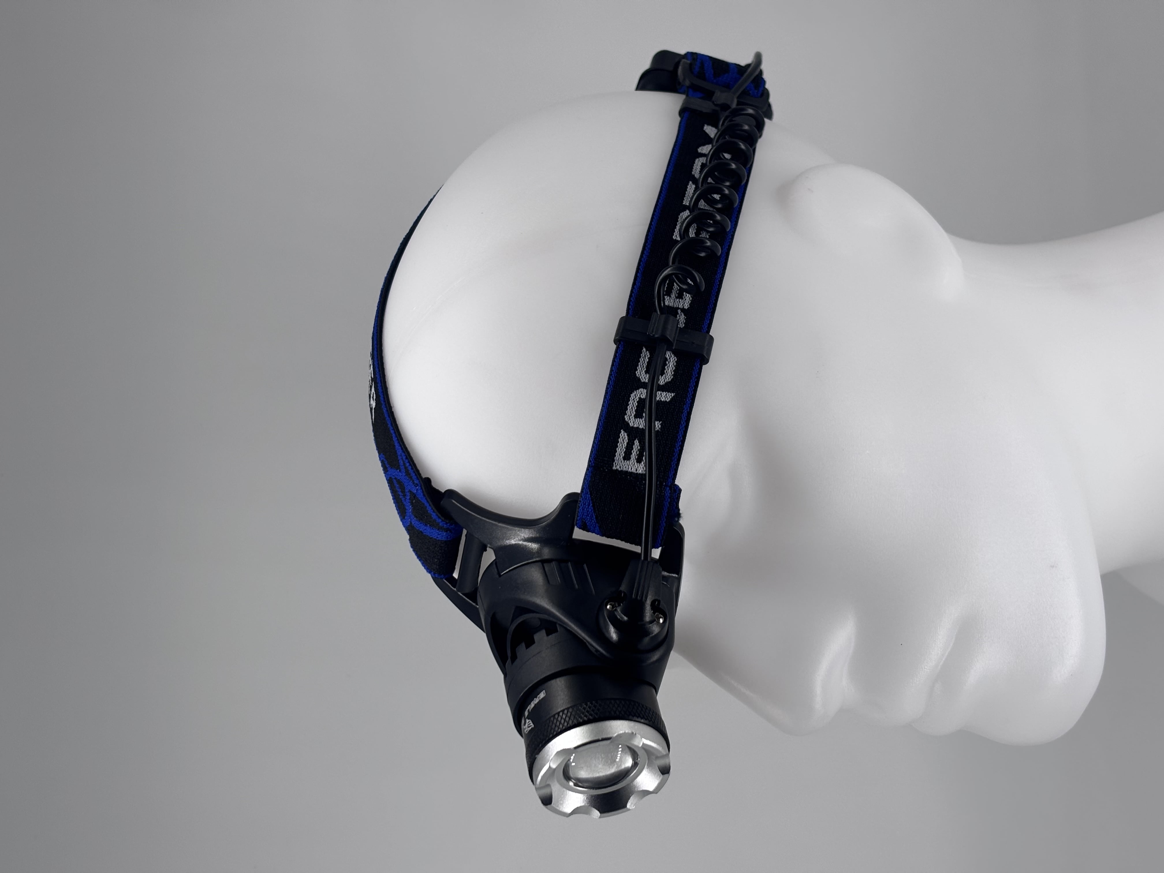 Eagle Beam Explorer Headlamp 1000 Lumens, Rechargeable, Long Lasting, 3 Modes, Zoomable, Carrying Case, IPX-5 Water Resistant