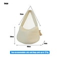 thumbnail image 2 of Suministros Para Mascotas, Bolsa De Transporte Para Perros Y Gatos, Bandolera Diagonal, Portabebés Para Mascotas Pequeñas, Uso Diario Eigraketly PT002535-02, 2 of 6