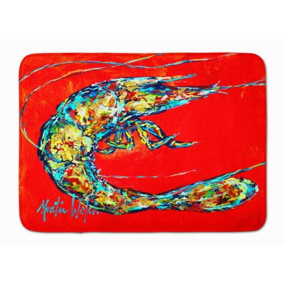 Shrimp Boil Machine Washable Memory Foam Mat