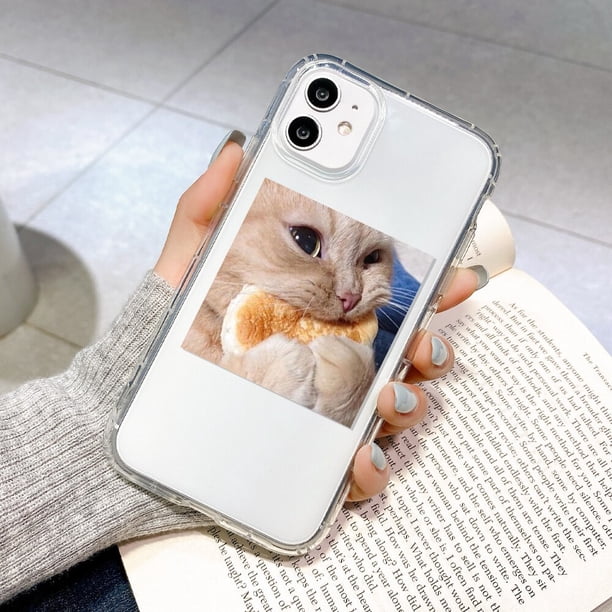 Funda de gato para Iphone 13 Pro Max, Funda Iphone 11 12 14 Pro Max XR 7 8 SE 2020 X Xs 6 6s Plus 13 Mini 14 Pro, Funda a prueba de golpes Tan Jianjun unisex