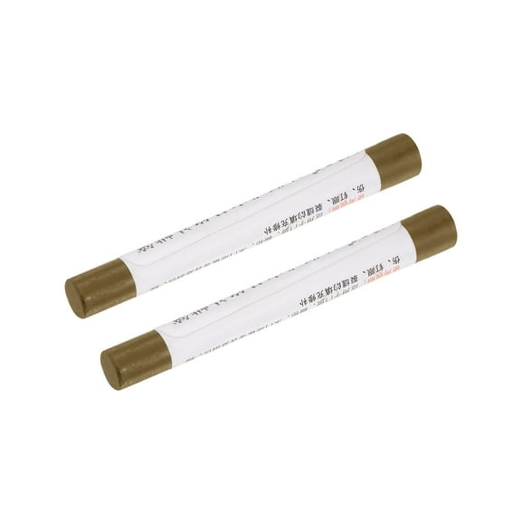 Uxcell Wood Wax Filler Stick, Furniture Repairing Crayon Touch Up Pen 2 Packs, Tawny