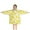 Yellow Lemon Fruit-3, variant on Yellow Lemon Fruit Slices Beige Pattern Blanket Hoodies for Kids 6-13YR Oversize Wearable Blanket Hoodies for Boys Girls Teens