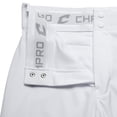 thumbnail image 3 of CHAMPRO Men's Triple Crown Open Bottom Baseball Pants White, 3 of 6
