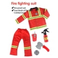 thumbnail image 3 of Disfraz de Halloween CUTICAT Niños Bombero Trajes Juguetes, 3 of 8