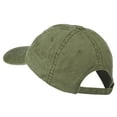 thumbnail image 3 of Circle Cross Design Embroidered Cap - Olive OSFM, 3 of 5