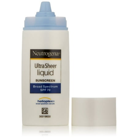 Liquid Sunscreen - 12 PACKS : Neutrogena Ultra Sheer Liquid Sunscreen, Broad Spectrum SPF 70, 1.4 fl oz