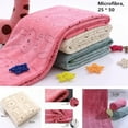 thumbnail image 2 of Baby Infant Newborn Soft Cute Rabbit  Bath Towel Washcloth Bathing Cloth Drying, 2 of 5