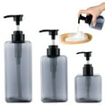 thumbnail image 5 of Pump Bottle Dispenser,Portable Dispenser,9oz 250ml Empty Plastic Shampoo Pump Dispenser Shower Soap Dispenser Refillable Liquid Containers for Conditioner Body Wash,Bathroom Kitchen, 5 of 9