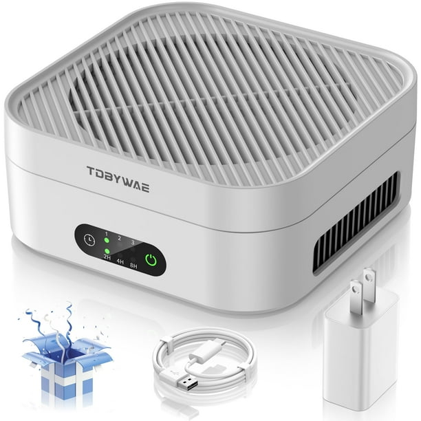 Purificador de aire TDBYWAE para el hogar y el dormitorio de hasta 600 pies cuadrados con True HEPA