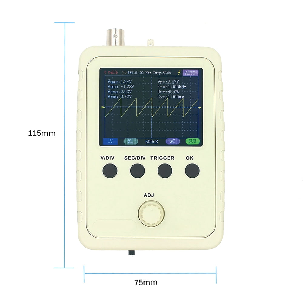 Oscilloscope,Bnc-clip Cable Probe With Adapter And Bnc-clip Cable Kit With Finished Tft Kit With Adapter And Bnc-clip 2.4-inch Tft Kit Jinmie Xibany Hine) Rookin