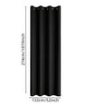 thumbnail image 2 of Stylish Top Design Curtains For Complete Light Blocking And Thermal Insulated Room Darkening Window Drapes With Easy Installation, 2 of 4