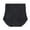Black, variant on Xijirk Women's High Waist Brief Panties Seamless Smooth Underwear with Soft Edge Band for Daily Casual Wear,Black,L