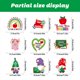 thumbnail image 4 of Xihbxyly Pegatinas para Ventana de Profesores, Decoración de Aula de Alta Calidad, Diseños Vibrantes para La Semana de Agradecimiento Al Profesorado, Pegatinas Autoadhesivas de Fácil Aplicación, Perf, 4 of 7