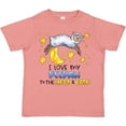 thumbnail image 3 of Inktastic I Love my Peepaw to the Moon and Back Cute Sheep Boys or Girls Toddler T-Shirt, 3 of 5