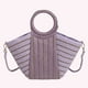 thumbnail image 4 of Bolso Hombro Paja para Mujer Diario Verano Gran Capacidad Con Color, 4 of 9