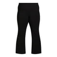 thumbnail image 3 of Terra & Sky Women's Plus Size Flare Legging 2-Pack, 3 of 6