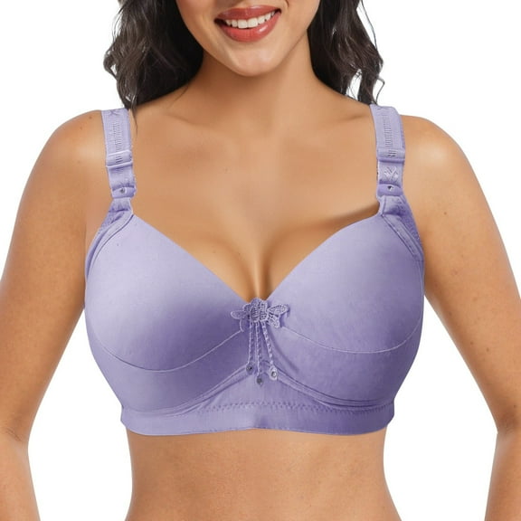 New Women's Wireless Large Size Sports Comfort Bra