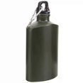 thumbnail image 2 of Military Flask Aluminum Canteen Water Bottle Portable Outdoor Camping Hiking Supplies Wear Resistant Flat Container Man Bag, 2 of 5