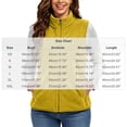 thumbnail image 3 of Stamzod Sleeveless Fleece Jacket Women Casual Lightweight Outdoor Sherpa Vest Winter Warm Outerwear Vests with Pocket, 3 of 8