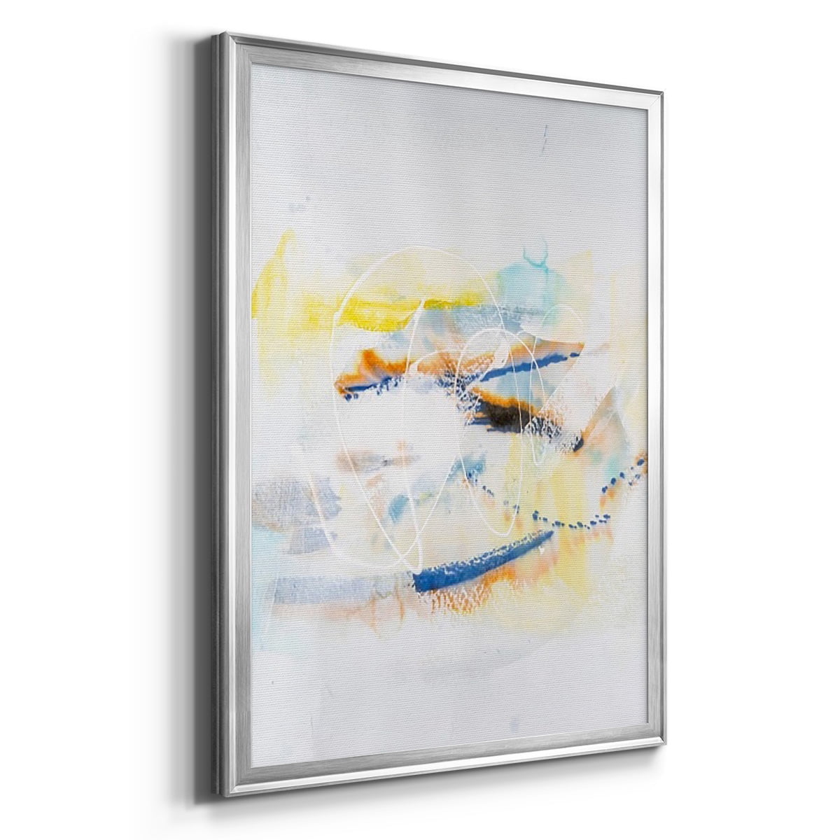 Spacial I Premium Framed Print, in Gold, Black, or Silver - Ready to Hang