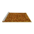 thumbnail image 2 of Ahgly Company Machine Washable Indoor Round Persian Yellow Traditional Area Rugs, 3' Round, 2 of 4