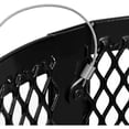 thumbnail image 6 of Global Industrial GBE261948BKD Outdoor Diamond Steel Trash Can with Base, 36 gal, Black, 6 of 7