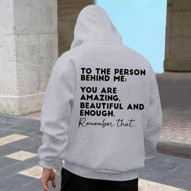 WILLBEST Sudaderas De Hombre Sudadera con Capucha y Estampado De Moda, Informal, De Manga Larga, Suave y Cómoda, para Otoño e Invierno, Uso Diario, Actividades Al Aire Libre, Ligera y Cálida XXXGrande
