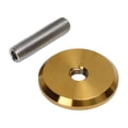 thumbnail image 1 of Pesas estabilizadoras de tiro con arco de acero inoxidable para barra de equilibrio exterior, color dorado, 1 of 14