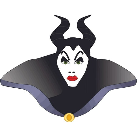 Maleficent Sleeping Beauty Villain Disney Princess Witch Girl Girls Wall Decals Toddler Toddlers Baby Boy Girl Nursery Design Wall Decals for Bedroom Kids Vinyl Art Decal Walls Rooms Size (15x30 inch)