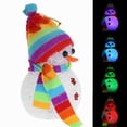 thumbnail image 4 of LED Night Lamp,Snowman Style LED Lamp Christmas Night Light Night Light Achieve More, 4 of 8