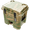 Hunter Camo, variant on Cubix Outdoors QuadraX 20 QT Portable Insulated Hard Cooler and Beverage Dispenser - Fits 14 Cans - Winter Camo