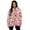 Pink Strawberry, variant on FOR U DESIGNS Thanksgiving Maple Leaf Pullover Hoodies for Women Oversized Long Sleeve Size S Lightweight Sweatshirt with Hood for Women Hooded Cardigan Activewear Tops