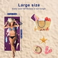 thumbnail image 2 of Fantasy Unicorn Beach Towel for Kids Girls Women, Thin Lightweight Soft Sand Free Microfiber&nbsp;Cute Beach Bath Shower Swimming Pool Towels 27X60 Inch, 2 of 7