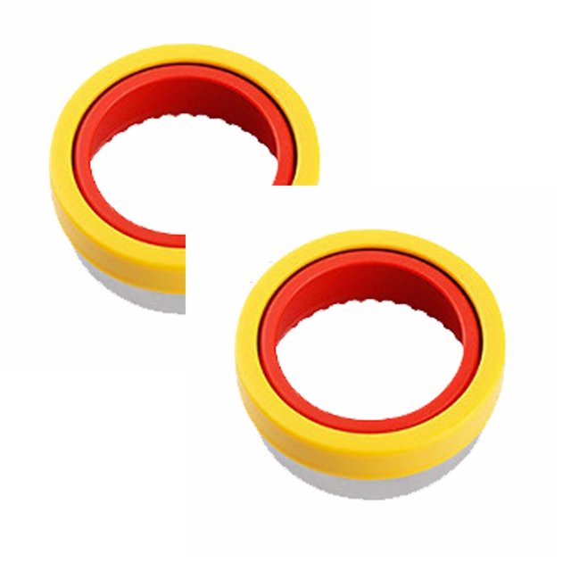 Oleegame Trancheuse de Tomates et Trancheuse de Citrons 2 Pcs Sandwich pour Enfants 5 Types de Biscuits à la Main en PE Inoxydable Outils de Découpe et d'Intégration
