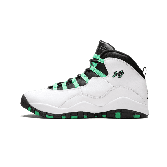 JORDAN GRADE SCHOOL Air Jordan 10 Retro 30th GS "Verde" 705180 118 705180 118 from Stadium Goods