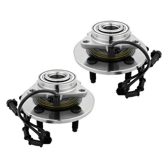 Pair 2 Front Wheel Hub Bearing Assembly For 2002-2005 Dodge Ram 1500 4-Wheel ABS