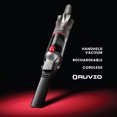 thumbnail image 2 of Ruvio Cordless Vacuum Silver 4 Piece High Suction Rechargeable Bagless Handheld Vacuum Cleaner Double HEPA Cleaning Care, 2 of 7