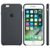 Apple Silicone Case for iPhone 6s Plus and iPhone 6 Plus - Space Gray