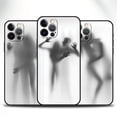 thumbnail image 2 of Funda Para Apple iPhone 11 12 13 Pro Max 8 7 Plus, Funda Para teléfono móvil XR X 6S XS, cubierta Para Celular negra, mujer Sexy, chica divertida Fivean unisex, 2 of 2