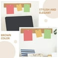 thumbnail image 2 of HOMEMAXS  6 Pcs Decorative Cork Bulletin Board Wallpaper Strips Office, 2 of 8