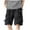 Black, variant on Mens Performance Running Shorts, Quick-Dry Spandex Blend, Built-In Liner, Reflective Accents, Summer Marathon Prep & Interval Training