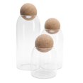thumbnail image 1 of Tarros De Caramelos De Frutos Secos, Tarros De Almacenamiento De Alimentos Sellados Redondos Para Té De Hojas Sueltas Para Cocina, Hogar, Galletas De Azúcar, Frijol Ccdes Otros, 1 of 8