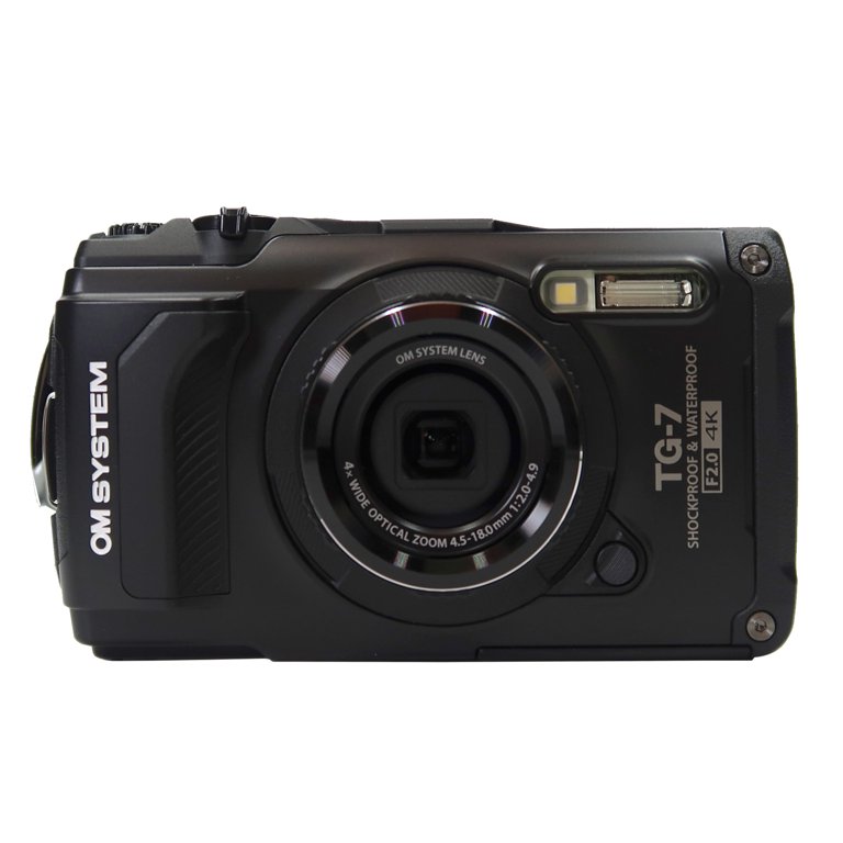 OM SYSTEM Tough TG-7 （ブラック） OM SYSTEM Tough TG-7 Digital Camera (Black)