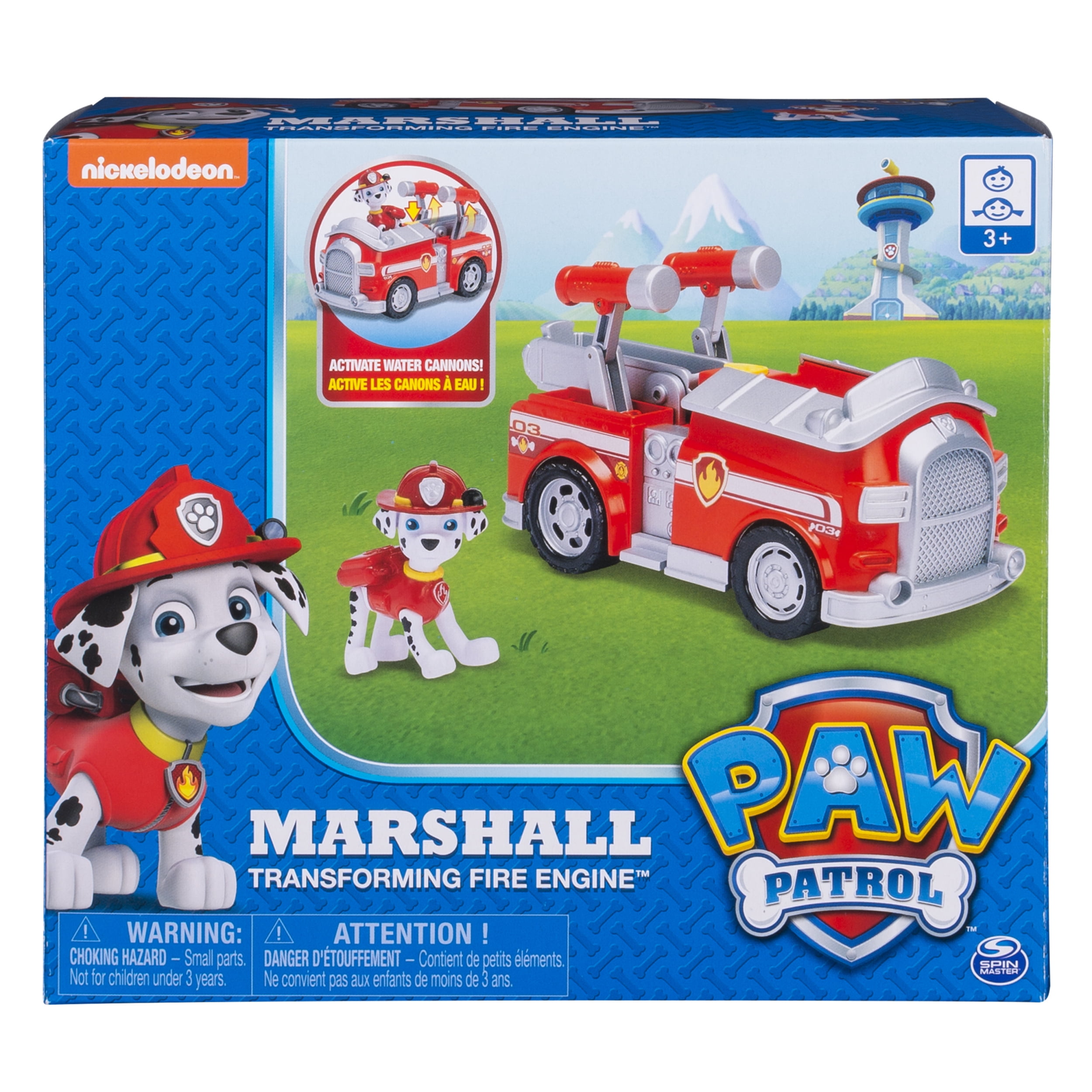 marshall transforming fire truck
