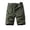 Army Green, variant on uikmnh Shorts for Men Men's Summer Casual Pocket Straight Leg Solid Color Shorts Size:2XL